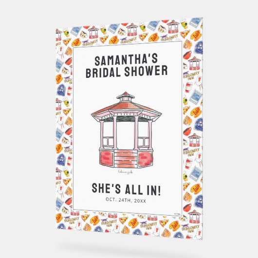 Gilmore Girls Vrijgezellenfeest Welkom Acryl Bord (Hoek)