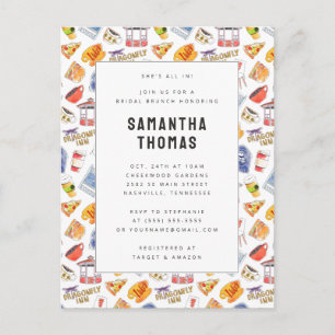 Gilmore Girls Watercolor Icons Bruidsbrunch Briefkaart