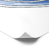 Gilmore Girls | Waterverf van de Chilton Academy Poster (Hoek)