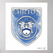 Gilmore Girls | Waterverf van de Chilton Academy Poster (Voorkant)