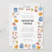 Gilmore Meisjes Waterverf Iconen Vrijgezellenfeest Kaart (Voorkant)