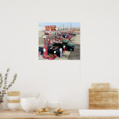 Gilmore's Gas A Teria Los Angeles 1948 Poster (Keuken)