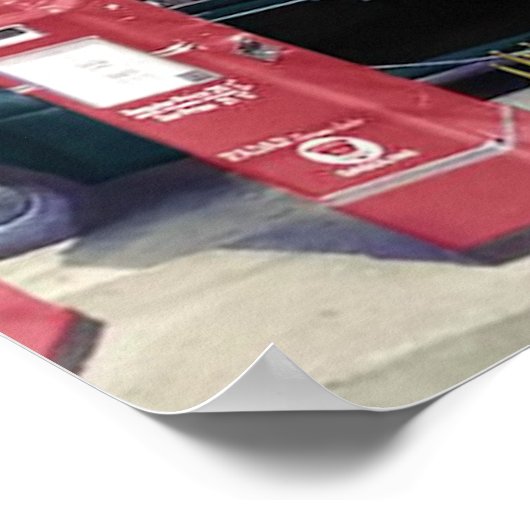 Gilmore's Gas A Teria Los Angeles 1948 Poster (Hoek)