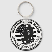 Gilpin/Black Hawk SWAT Sleutelhanger (Voorkant)