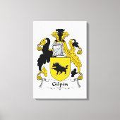 Gilpin Family Crest Canvas Afdruk (Voorkant)