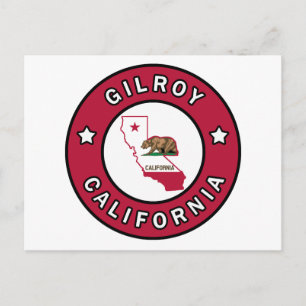 Gilroy California Briefkaart