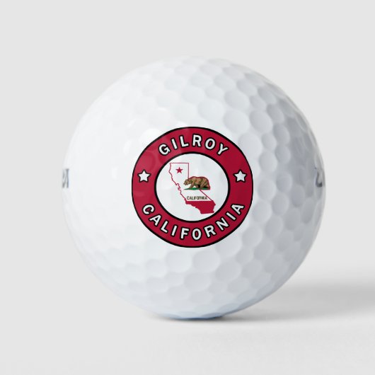 Gilroy California Golfballen (Voorkant)