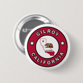 Gilroy California Ronde Button 5,7 Cm (Voorkant /achterkant)