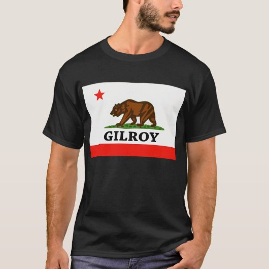 Gilroy, Californië — T-Shirt (Voorkant)