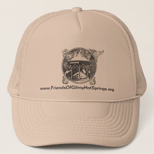 Gilroy Hot Springs-pet -  mineraal putje Trucker Pet (Voorkant)
