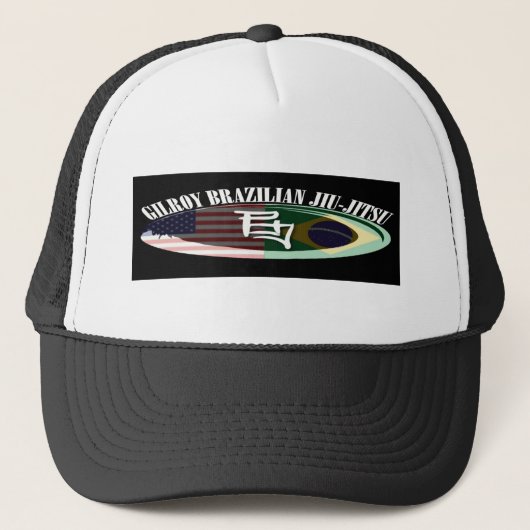 GilroyBJJbanner3 Trucker Pet (Voorkant)