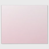 Gilry Minimalist Blush Pink Ombre Gradient Cadeaupapier (Vlak)