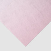 Gilry Minimalistische Blush Roze Ombre Gradiënt Tissuepapier (Detail)