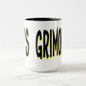 Gil's Grimoire Two-Tone Mok met Wrap Tekst (Midden)