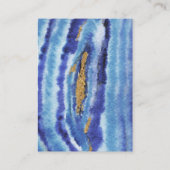 Gilt Agate Trouwverblijfskaart Informatiekaartje (Achterkant)