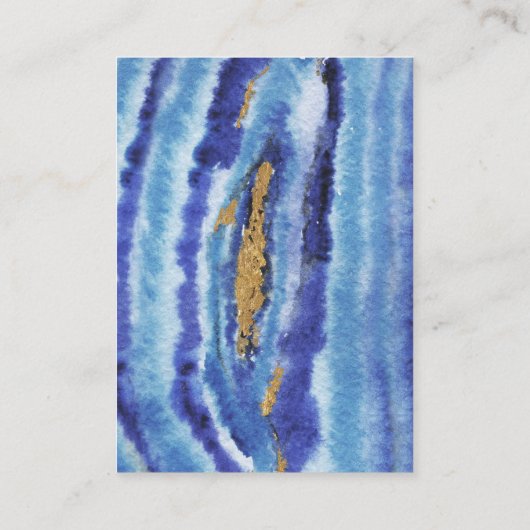 Gilt Agate Trouwverblijfskaart Informatiekaartje (Achterkant)