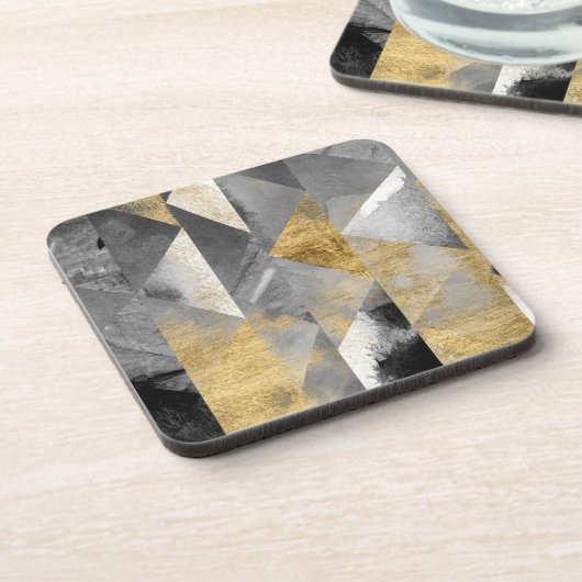 Gilt Reflections I Bier Onderzetter (Linkerzijde)