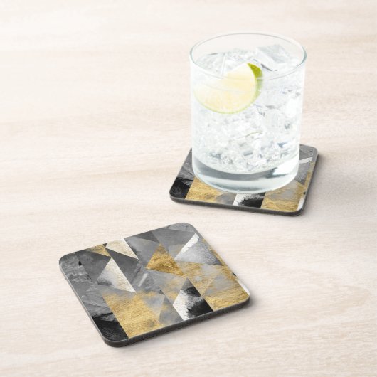 Gilt Reflections I Bier Onderzetter (Rechterzijde)