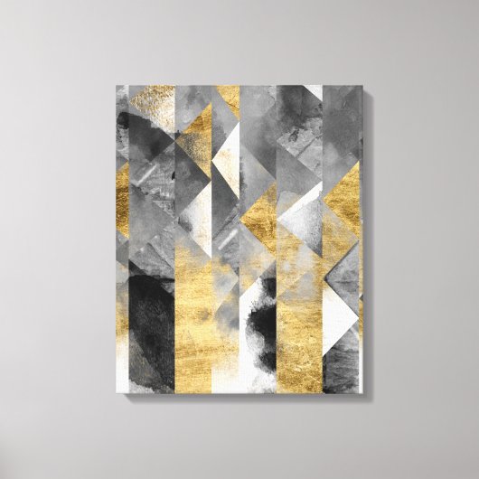 Gilt Reflections I Canvas Afdruk (Voorkant)