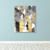 Gilt Reflections I Canvas Afdruk (Insitu (Houten vloer))