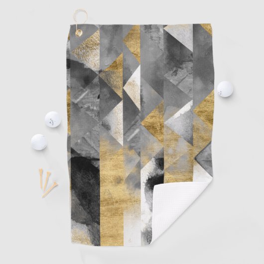 Gilt Reflections I Golfhanddoek (Insitu)