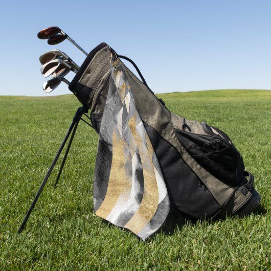 Gilt Reflections I Golfhanddoek (Groen)