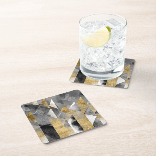 Gilt Reflections I Kartonnen Onderzetters (Insitu)