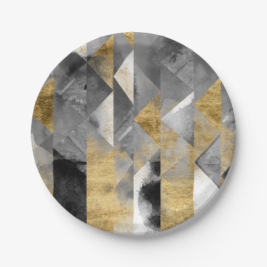 Gilt Reflections I Papieren Bordje (Voorkant)