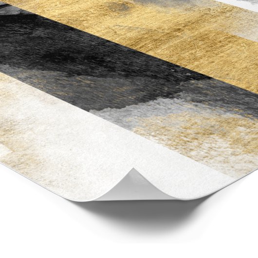 Gilt Reflections I Poster (Hoek)