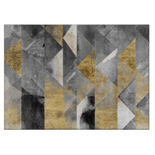 Gilt Reflections I Snijplank