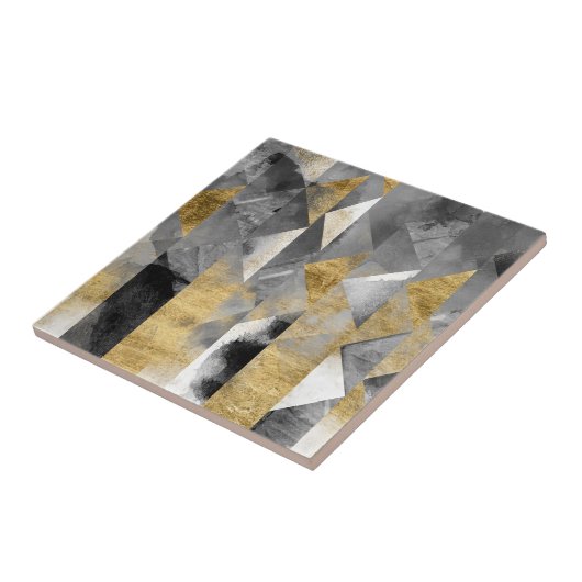 Gilt Reflections I Tegeltje (Zijkant)