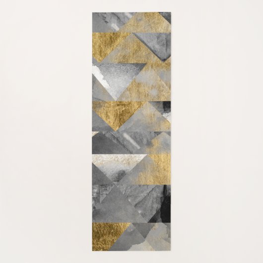 Gilt Reflections I Yogamat (Achterkant)