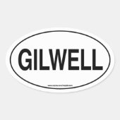 Gilwell auto sticker (Voorkant)