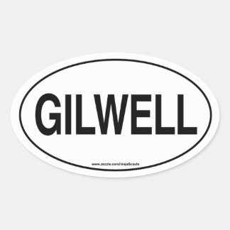 Gilwell auto sticker