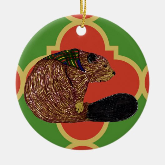 Gilwell Beaver Quatrefoil Ornament (Voorkant)