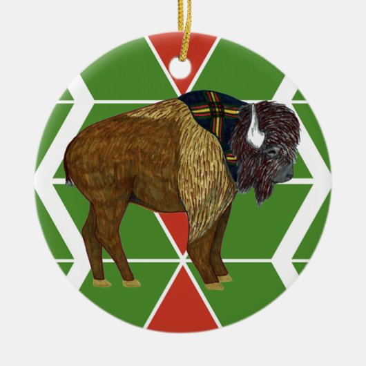 Gilwell Buffalo Chevron Ornament (Voorkant)