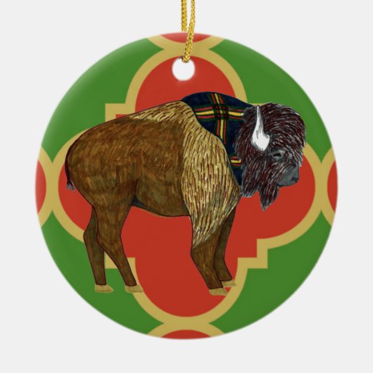 Gilwell Buffalo Quatrefoil Ornament (Voorkant)