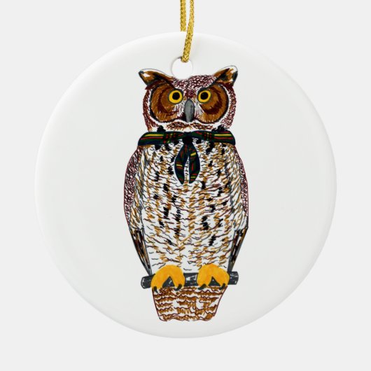 Gilwell Owl Ornament (Voorkant)