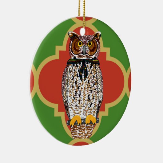 Gilwell Owl Quatrefoil Ornament (Rechts)