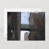 Gimbels Sky Bridge Midtown Manhattan NYC Briefkaar Briefkaart (Voorkant / Achterkant)