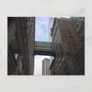 Gimbels Sky Bridge Midtown Manhattan NYC Briefkaar Briefkaart