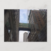 Gimbels Sky Bridge Midtown Manhattan NYC Briefkaar Briefkaart (Voorkant)