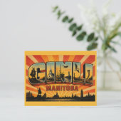Gimli Manitoba IJslands erfgoed Briefkaart (Staand voorkant)