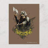 GIMLI™ met AX Vector Collage Briefkaart (Voorkant)