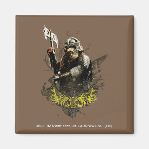 GIMLI™ met AX Vector Collage Magneet