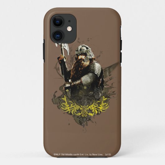 GIMLI™ Met Bijl Vector Collage Case-Mate iPhone Case (Achterkant)