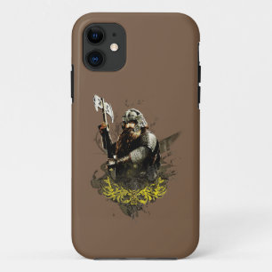 GIMLI™ met de VectorCollage van de Bijl iPhone 11 Hoesje
