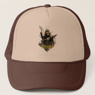 Gimli met de VectorCollage van de Bijl Trucker Pet