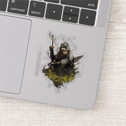 GIMLI™ met extra collage Sticker (Detail)