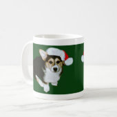 Gimli- zeer Corgi-kerst Koffiemok (Voorkant links)